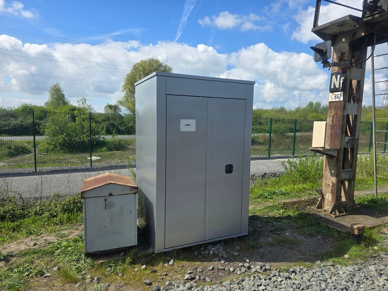 SafeBox AV anti-vandal enclosure at signal c861
